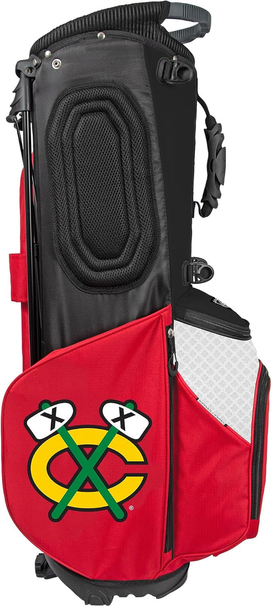 Chicago Blackhawks Back Nine Stand Bag NHL |Team Effort - Team Effort
