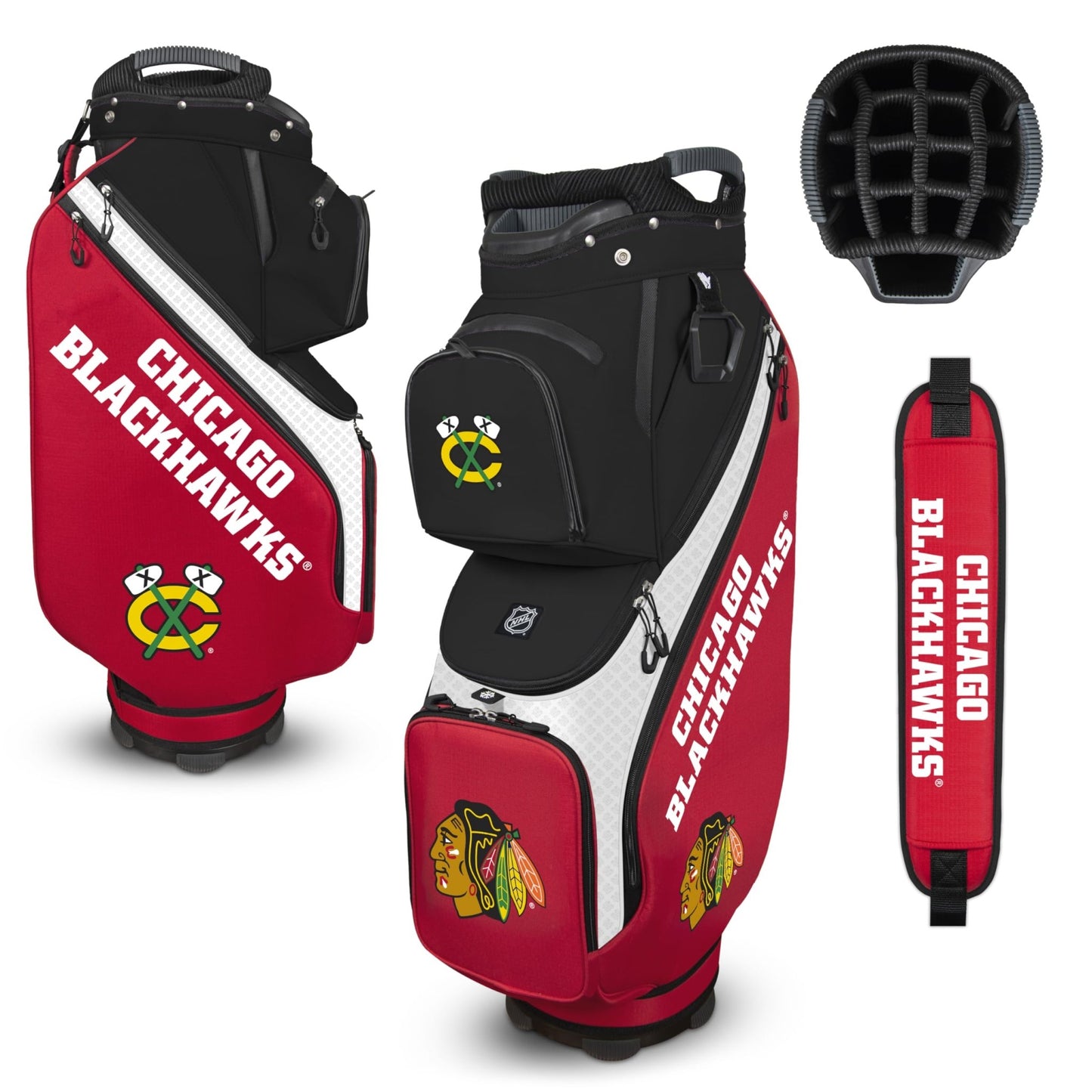 Chicago Blackhawks Clubhouse Cooler Cart Bag NHL |Team Effort - Team Effort