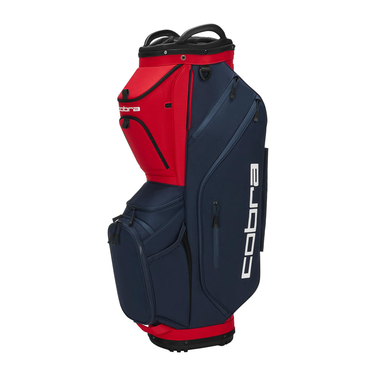 Cobra Ultralight Pro Cart Golf Bag - Club Navy/Strong Red -