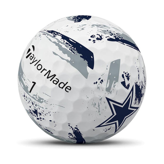 Dallas Cowboys SpeedSoft Ink Golf Balls - TaylorMade Team