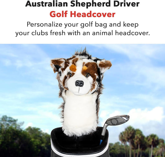 Daphne's Headcovers Australian Shephard Driver Headcover -