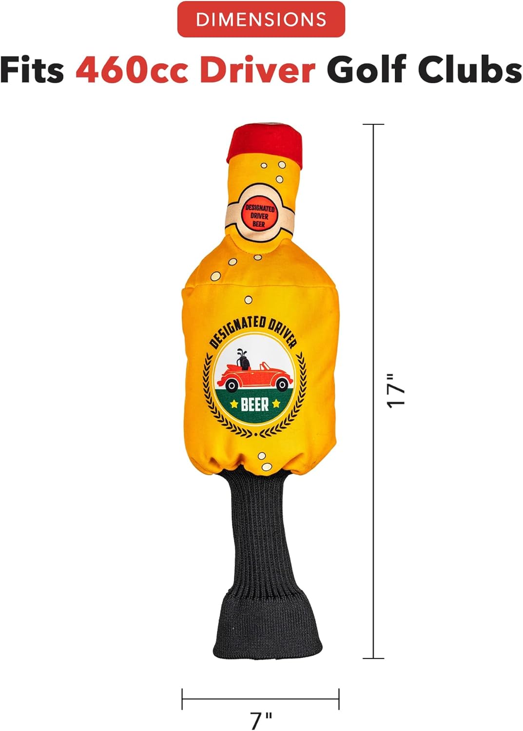 Daphne's Headcovers Beer Bottle Driver Headcover -