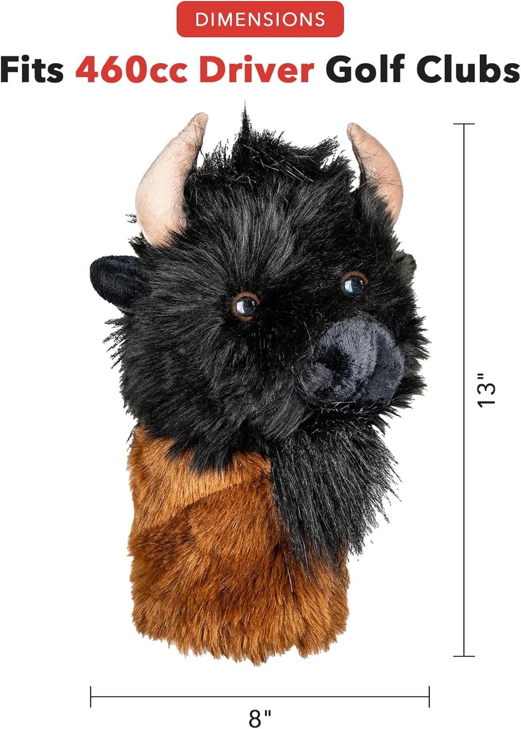 Daphne's Headcovers Buffalo Driver Headcover -