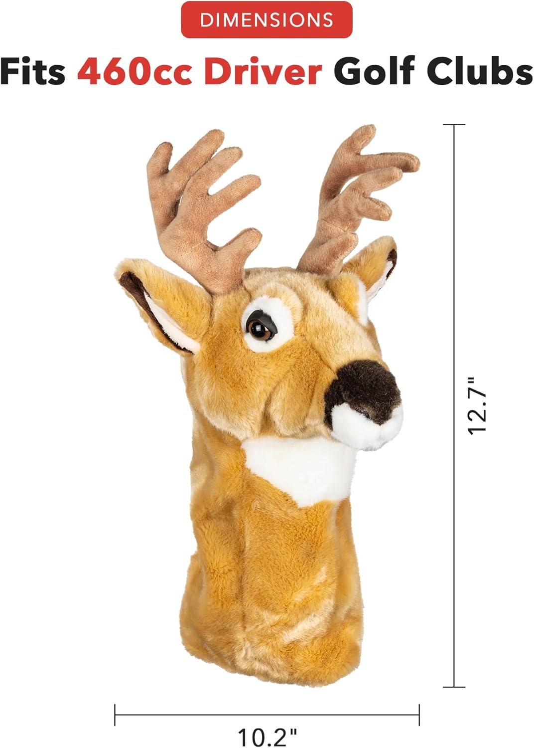 Daphne's Headcovers Deer Driver Headcover -