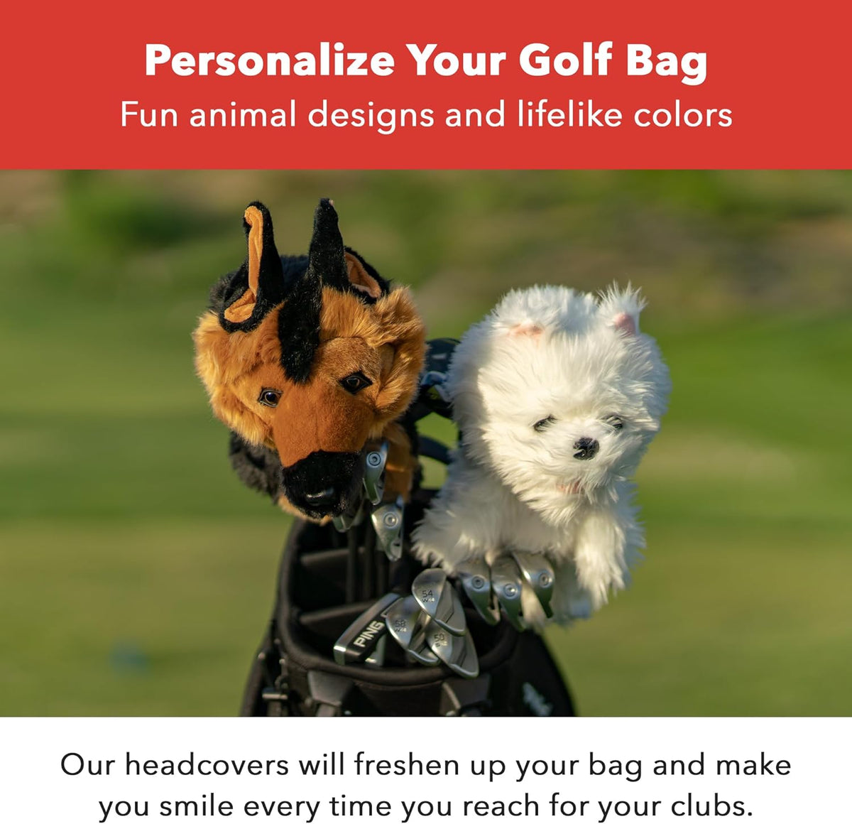 Daphne's Headcovers German Shepherd Driver Headcover -