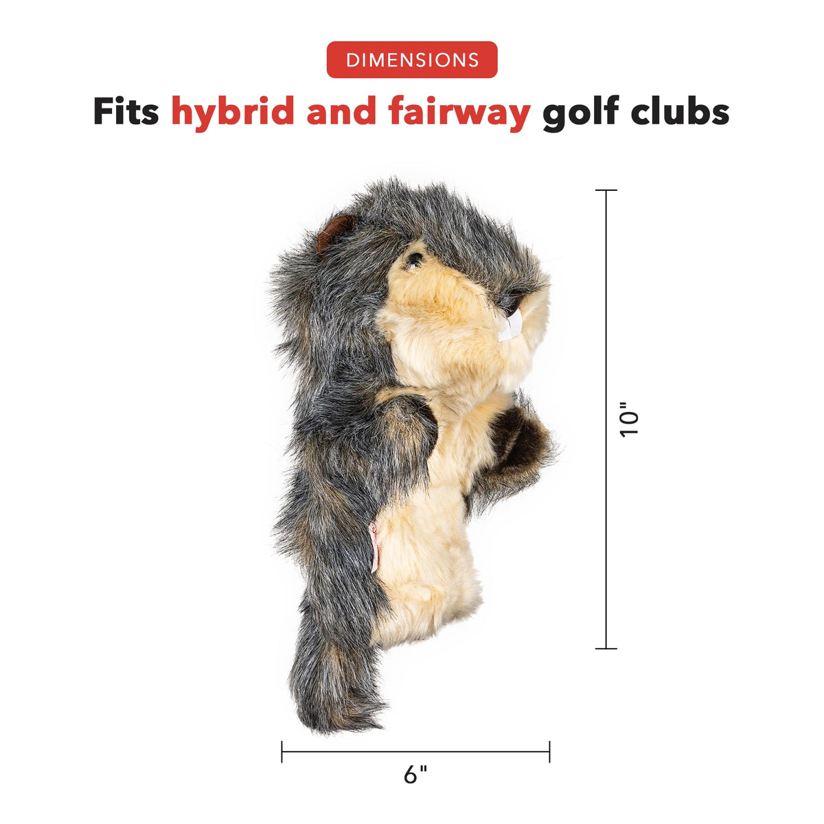 Daphne's Headcovers Gopher Driver Headcover -
