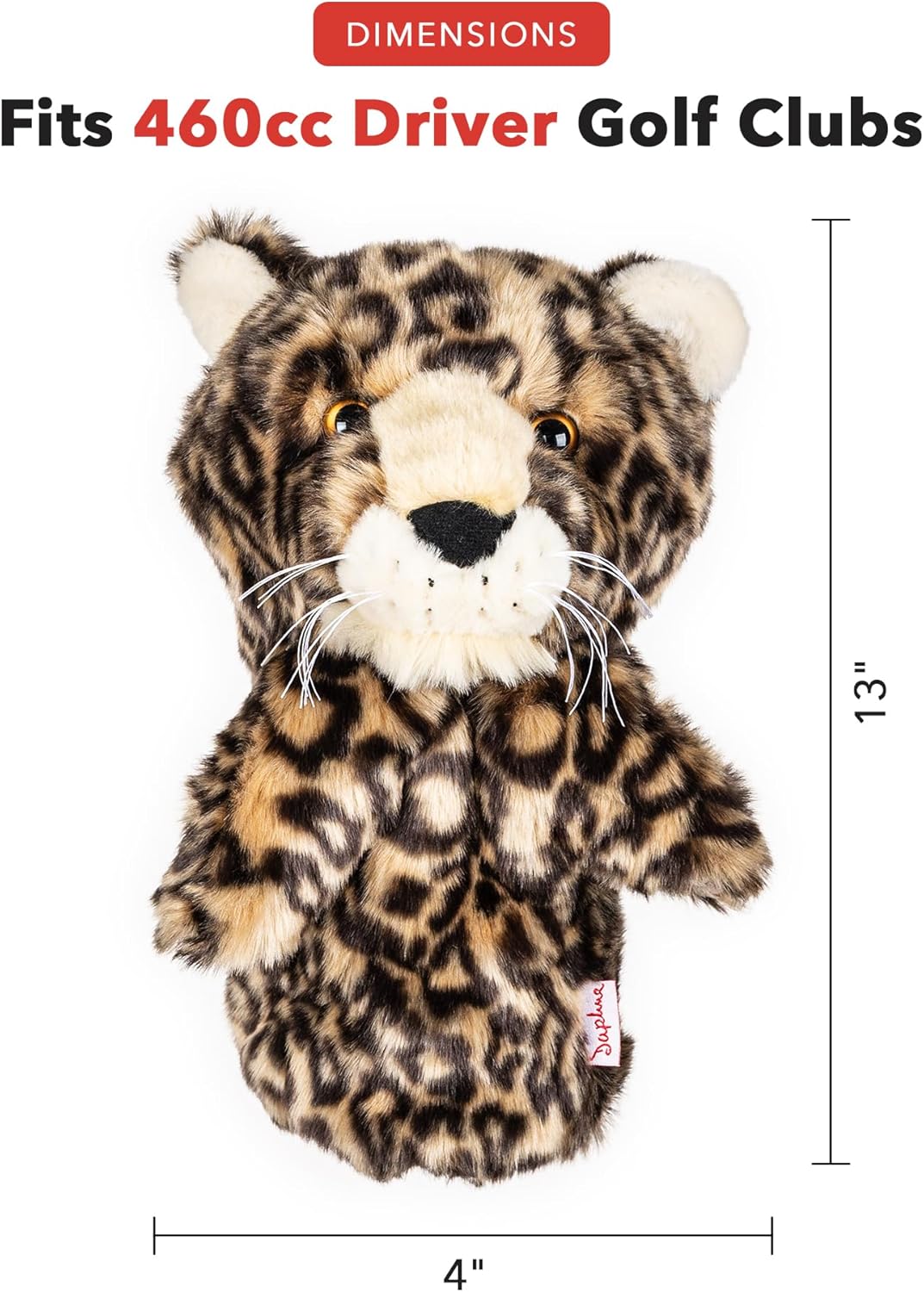 Daphne's Headcovers Leopard Driver Headcover -