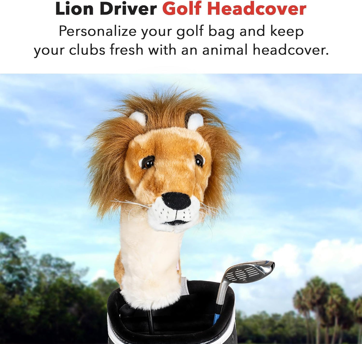 Daphne's Headcovers Lion Driver Headcover -