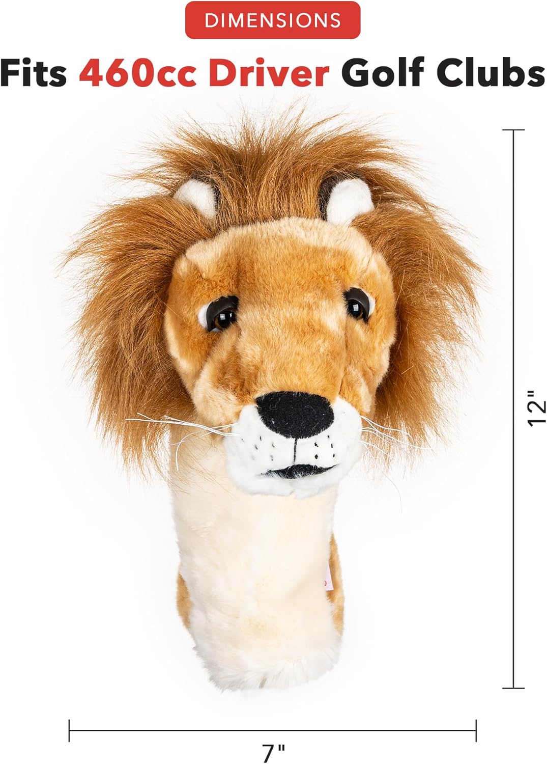 Daphne's Headcovers Lion Driver Headcover -