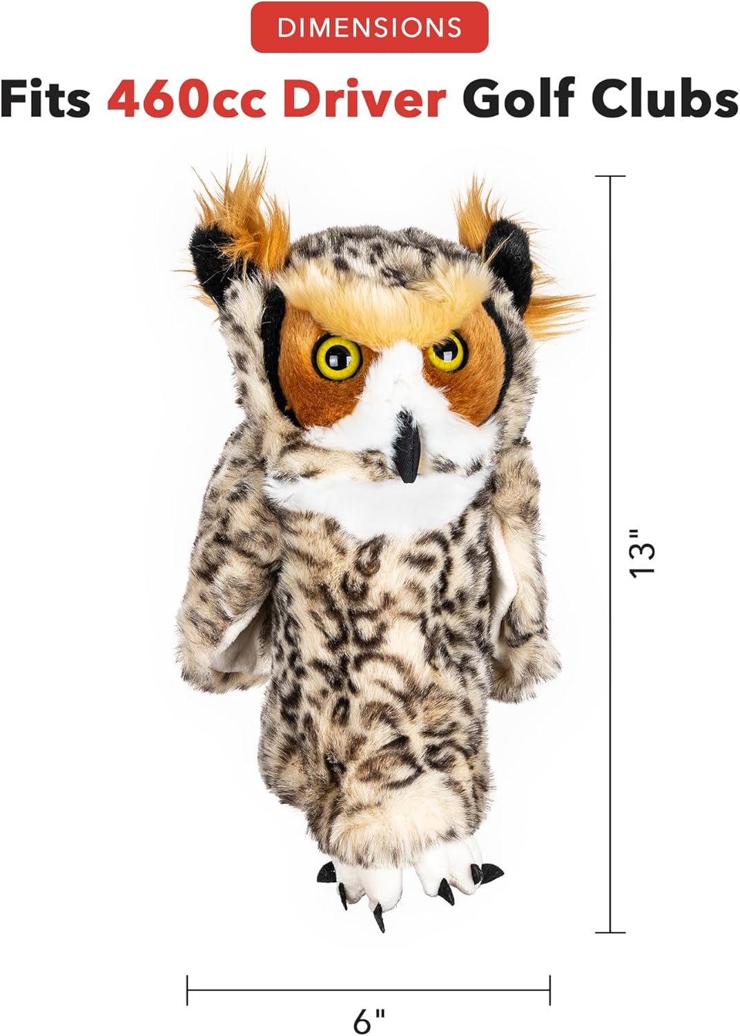 Daphne's Headcovers Owl Driver Headcove -