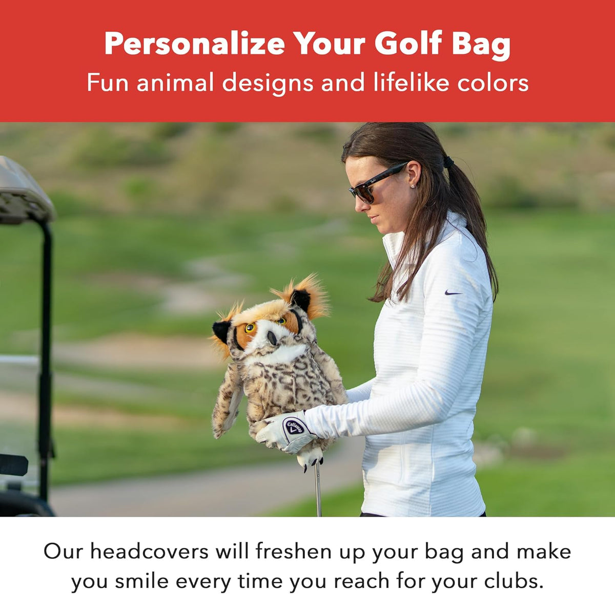 Daphne's Headcovers Owl Driver Headcove -