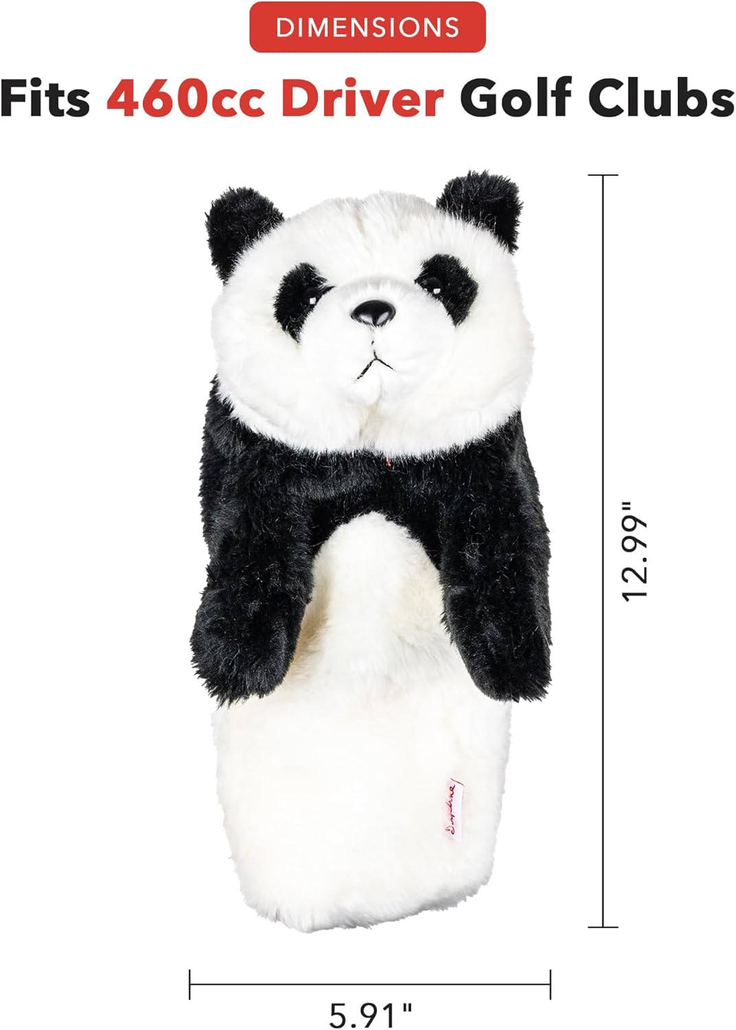 Daphne's Headcovers Panda Driver Headcover -