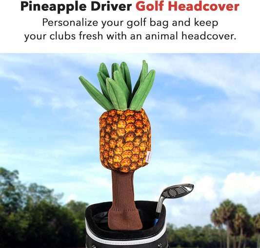 Daphne's Headcovers Pineapple Driver Headcover -