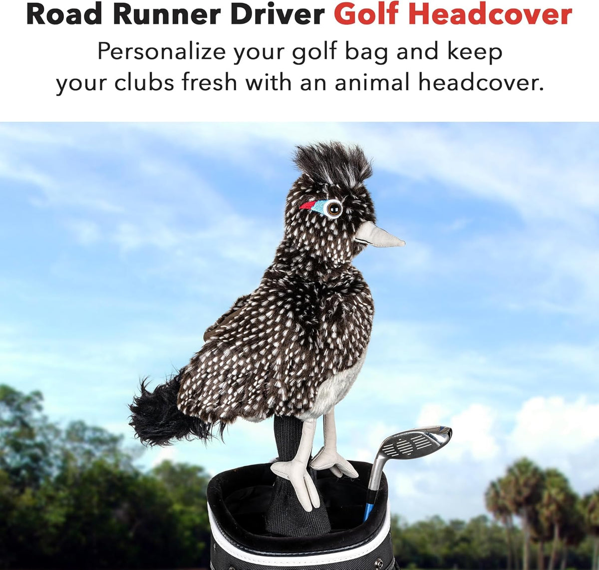 Daphne's Headcovers Road Runner Driver Headcover -