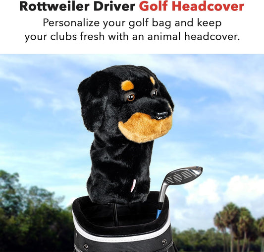Daphne's Headcovers Rottweiller Driver Headcover -