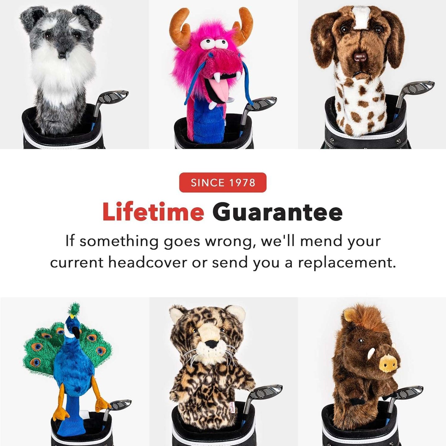 Daphne's Headcovers Schnauzer Driver Headcover -