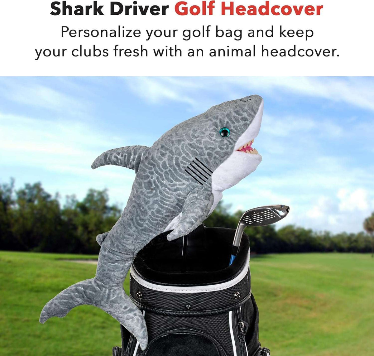 Daphne's Headcovers Shark Driver Headcover -