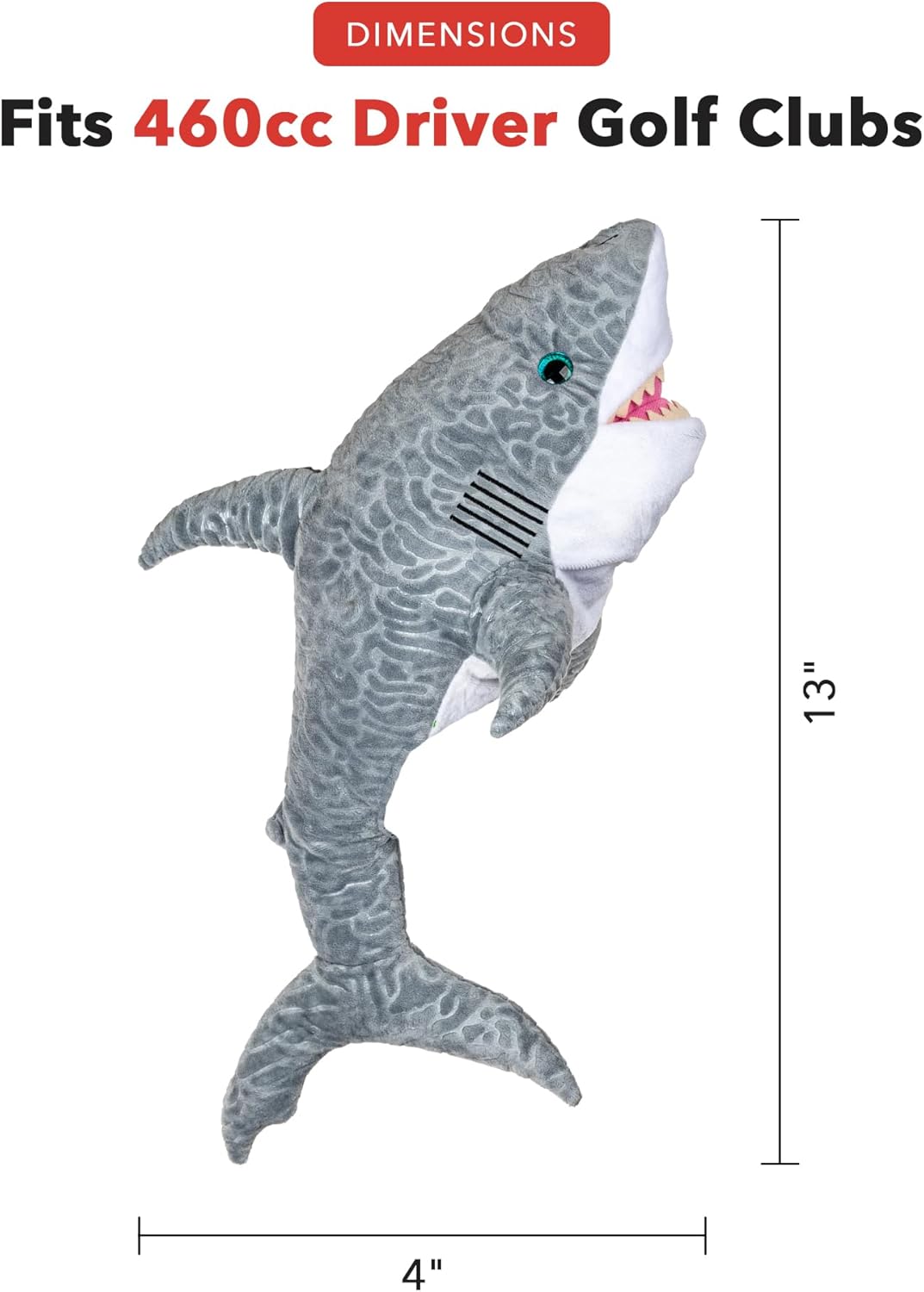 Daphne's Headcovers Shark Driver Headcover -