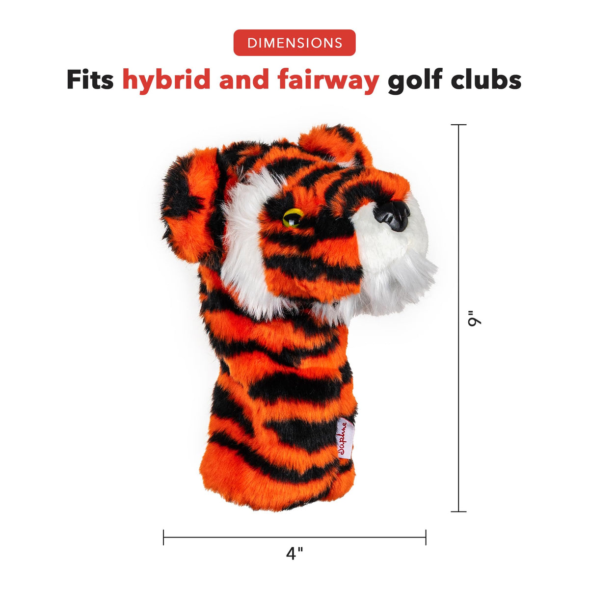 Daphne’s Headcovers Tiger Headcover -