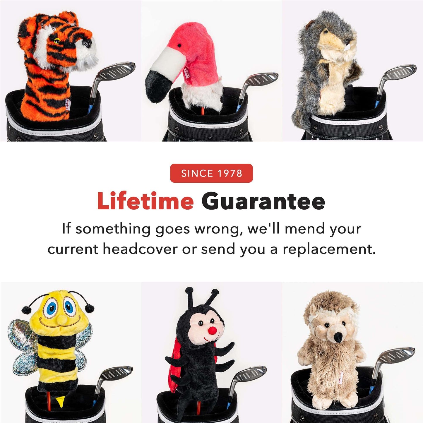 Daphne’s Headcovers Tiger Headcover -