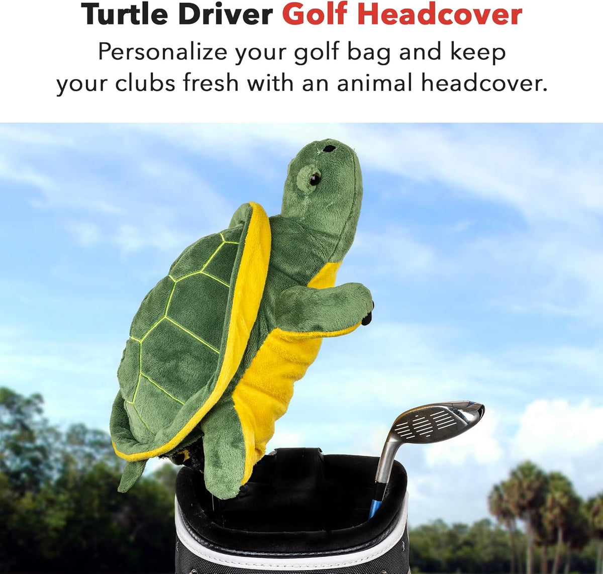Daphne's Headcovers Turtle Driver Headcover -
