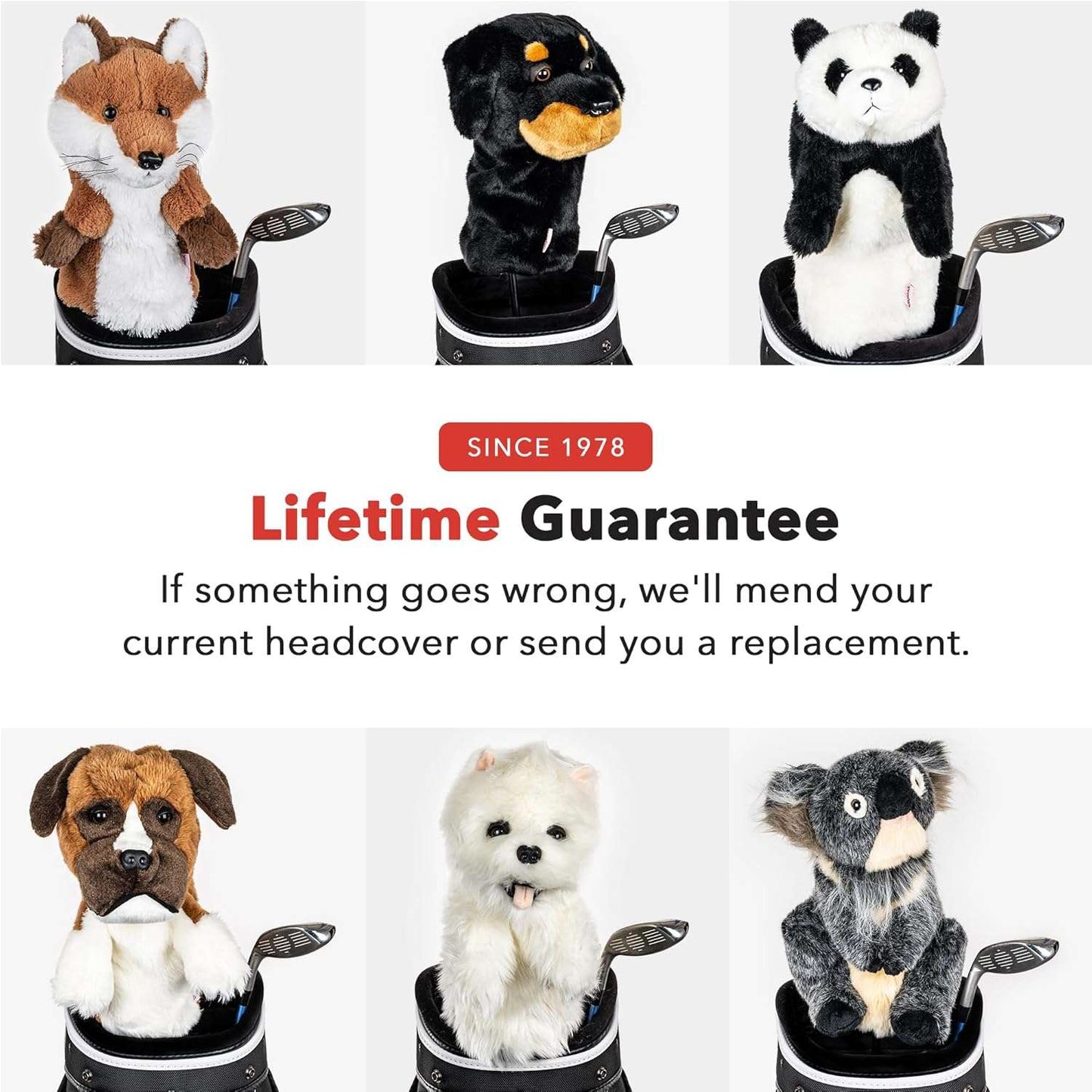 Daphne's Headcovers Westie Driver Headcover -