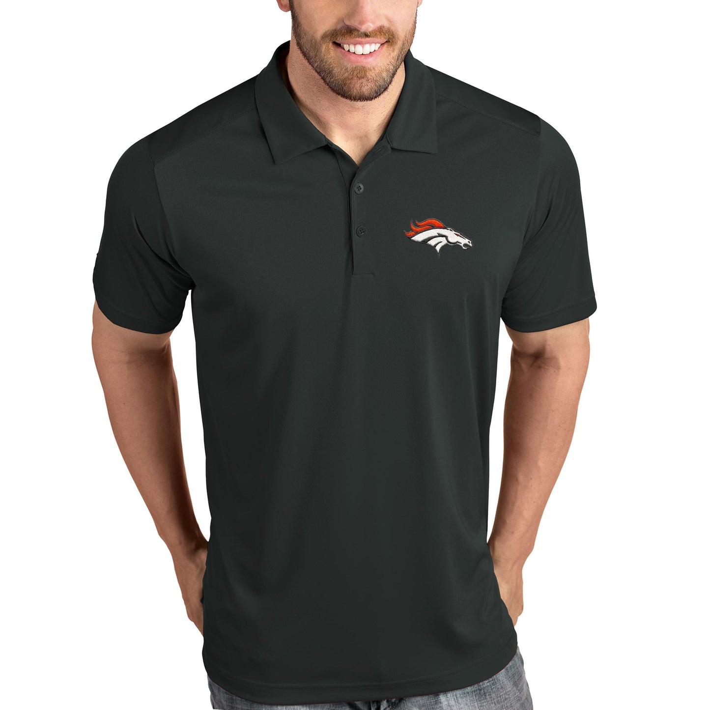 Denver Broncos Golf Shirts and Polos - -