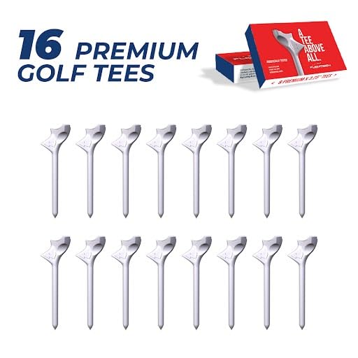 FLIGHTPATH Premium Golf Tees - 3.25" - Pack of 8