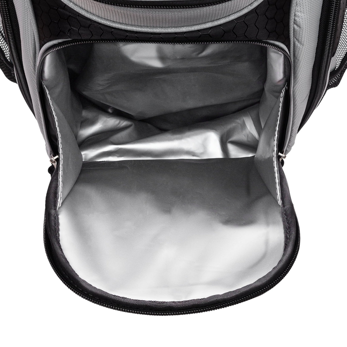 Founders Club 4th Generation Club Lock Organizer Golf Cart Bag for Men with 14 Way Anti Rattle Divider Top - Free Snap On Rain Hood - Full Length Dividers - Stone -