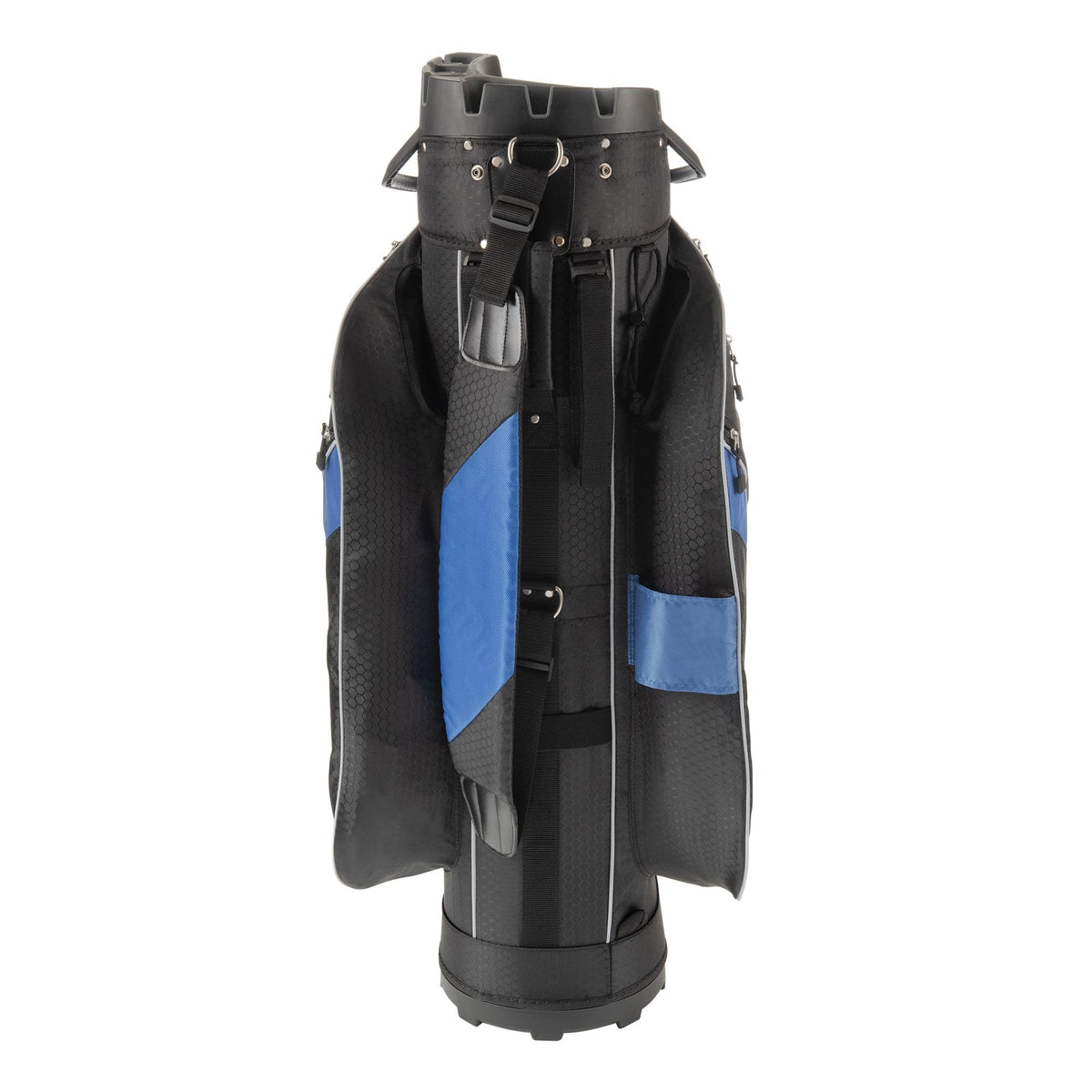 Founders Club 4th Generation Club Lock Organizer Golf Cart Bag for Men with 14 Way Anti Rattle Divider Top - Free Snap On Rain Hood - Full Length Dividers - Stone -