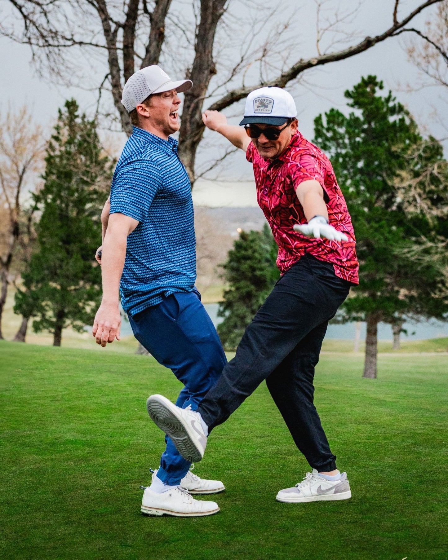 Garden Party Crimson Bloom - Pins and Aces
