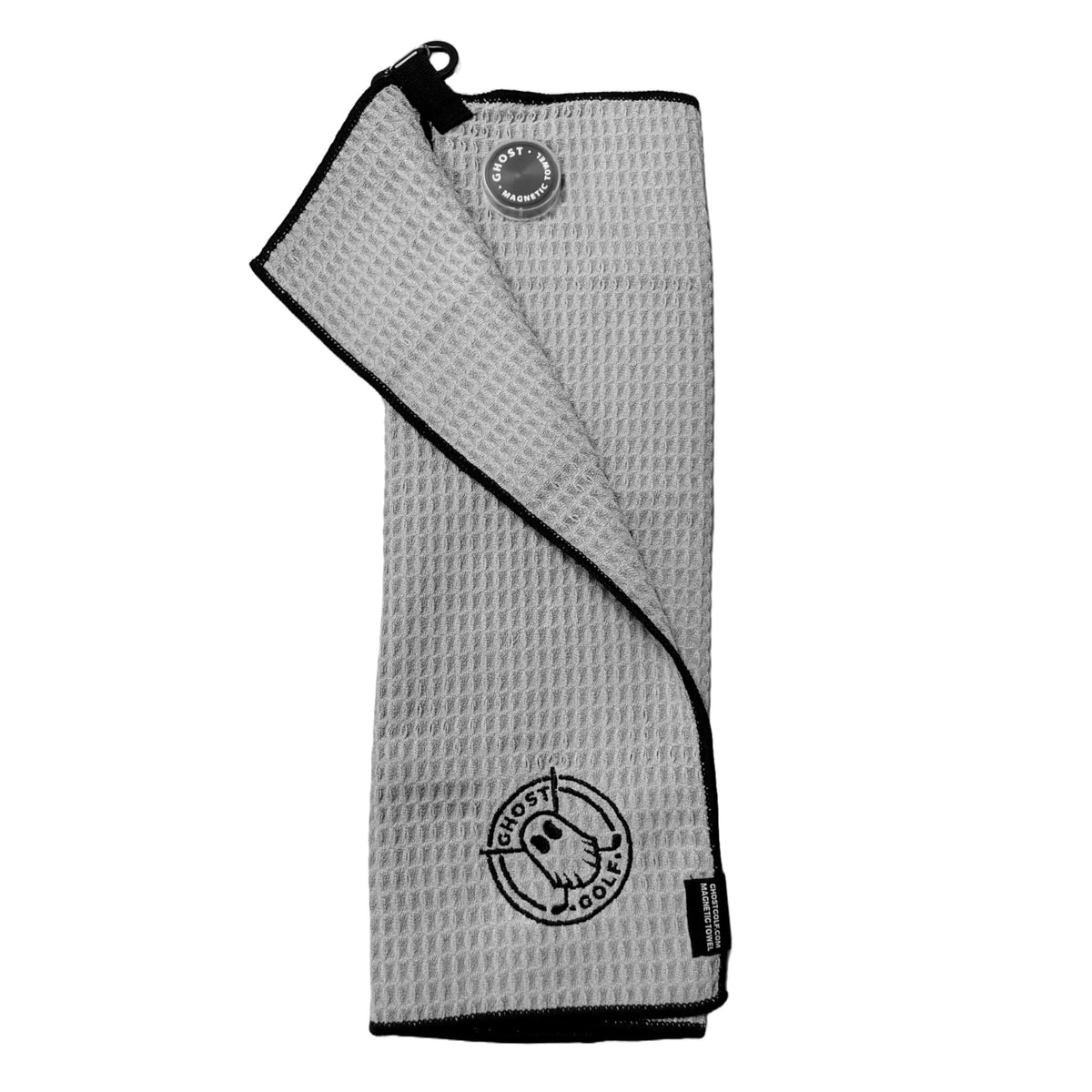 Ghost Golf Magnetic Towel - Grey -