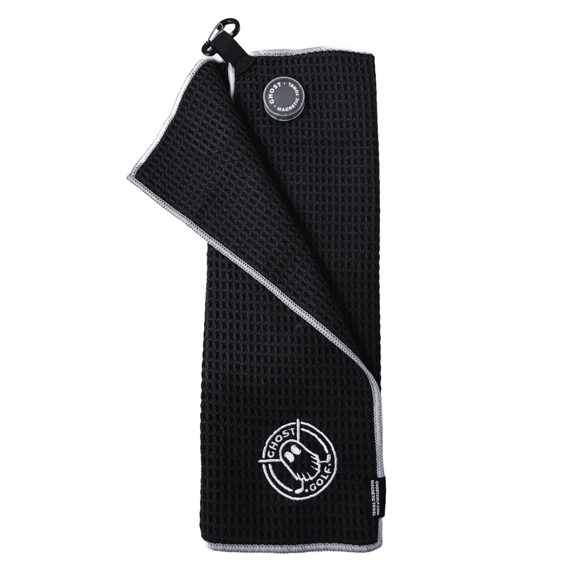 Ghost Golf Magnetic Towel - Grey -