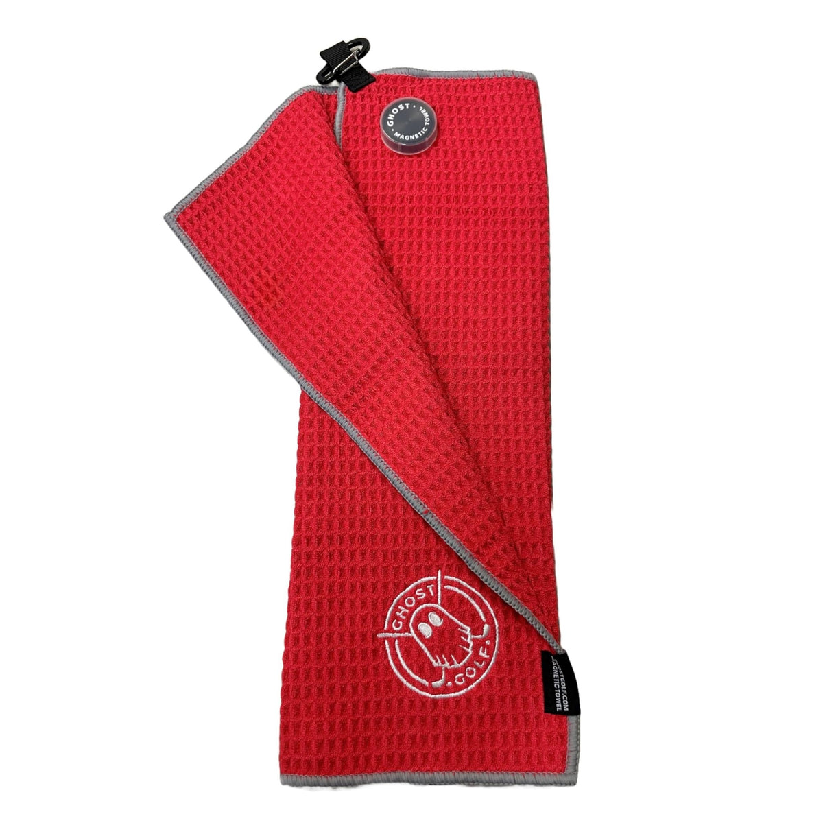 Ghost Golf Magnetic Towel - Grey -