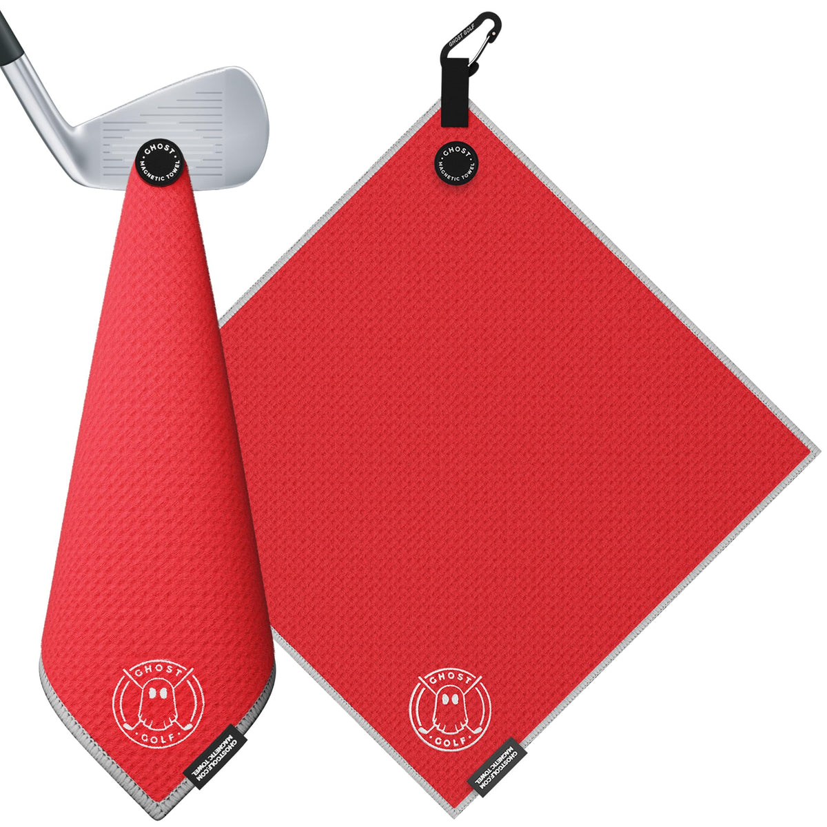 Ghost Golf Magnetic Towel - Red -