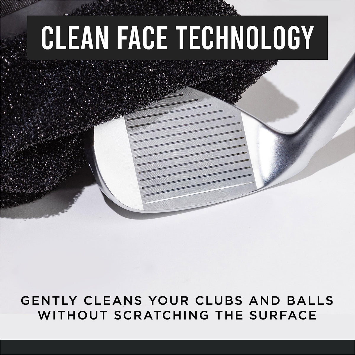 Golf Club and Golf Ball Cleaning Bag - Red - Microfiber Pro