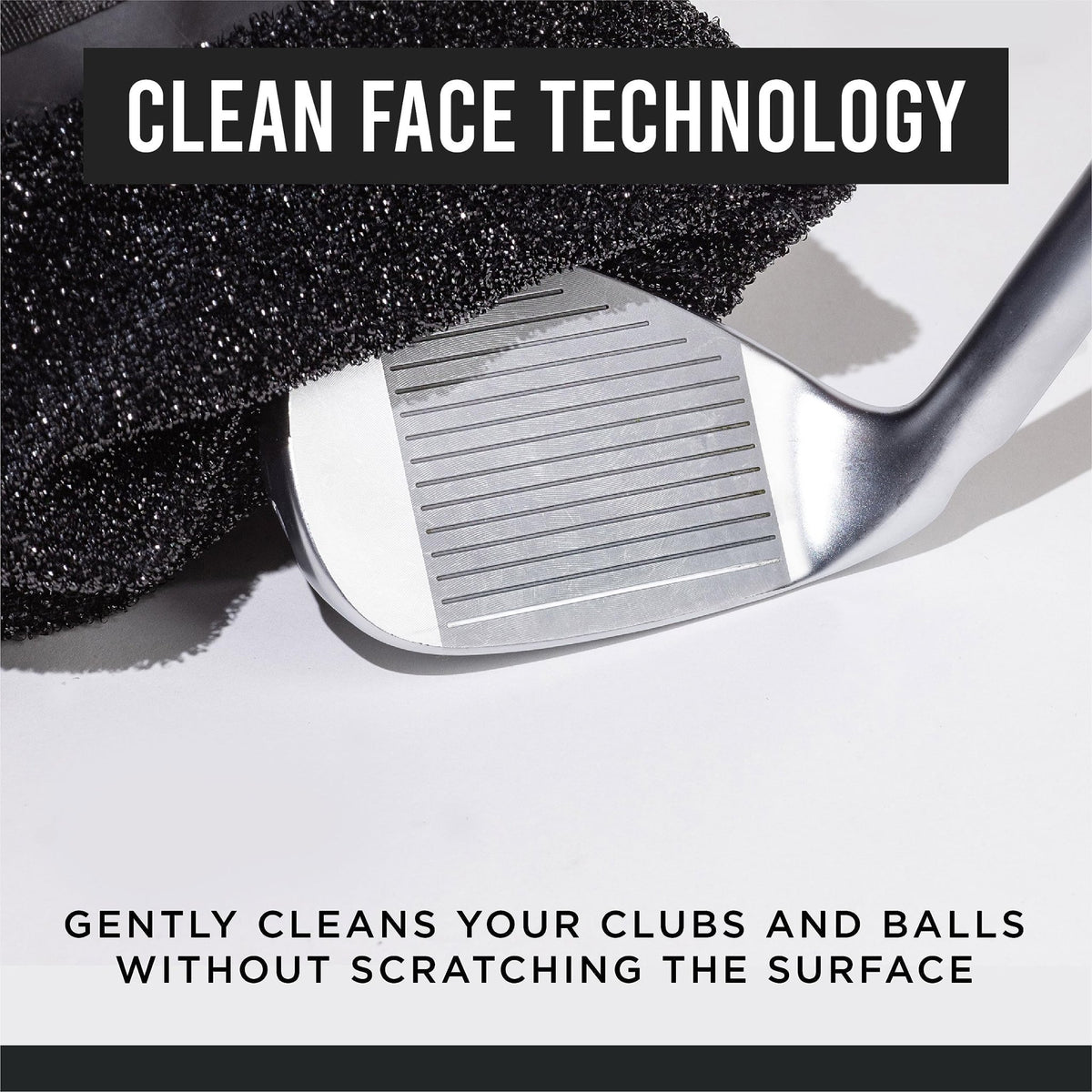 Golf Club and Golf Ball Cleaning Bag - Red - Microfiber Pro