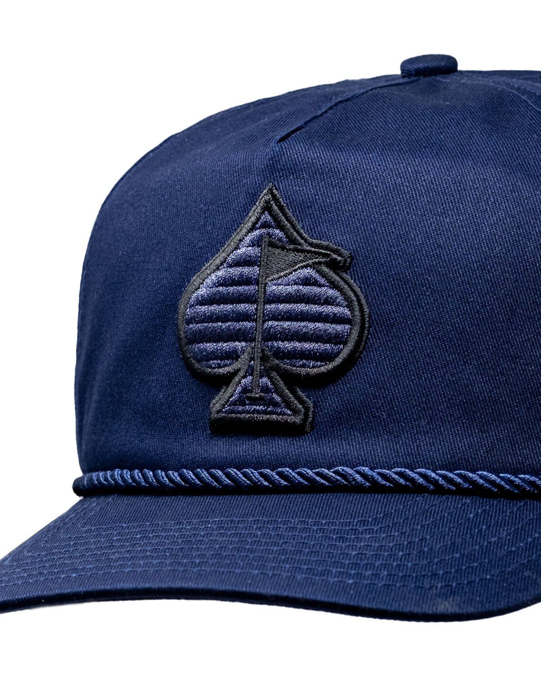 Heritage Rope Hat - Navy - Pins and Aces