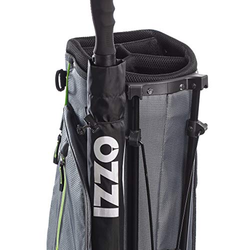 IZZO Golf Ultra - Lite Golf Stand Bag - Navy Blue/Light Blue -