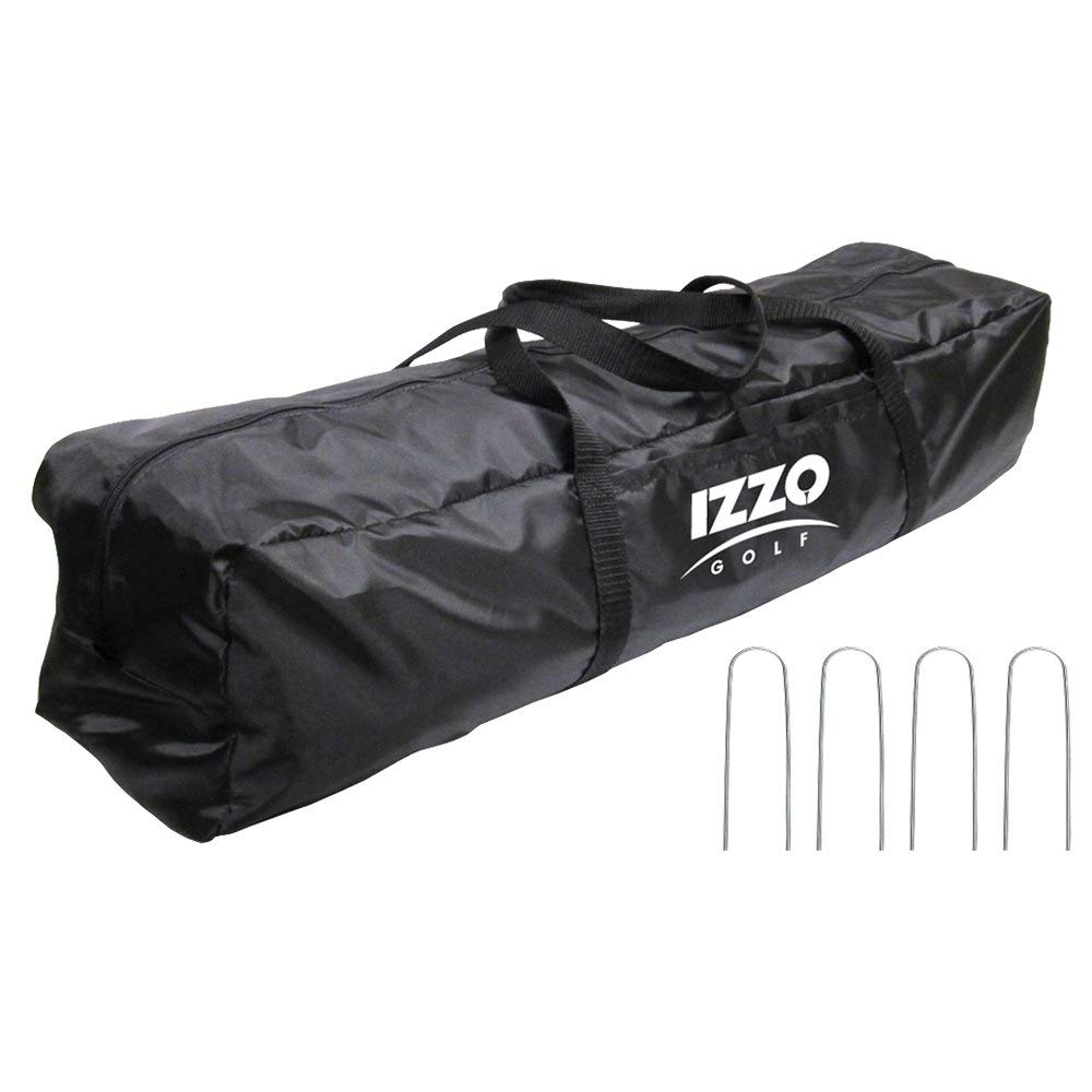 IZZO Tru Vu Trainer Hitting Net - Course Style - Classic -