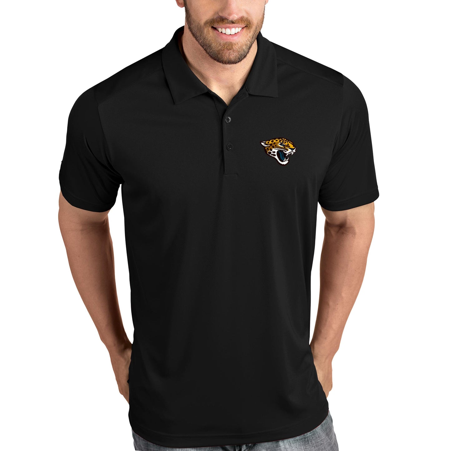 Jacksonville Jaguars Golf Shirts and Polos - -