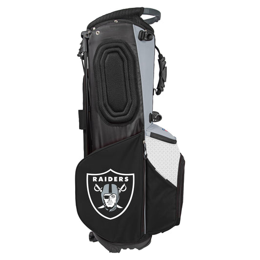 Las Vegas Raiders Back Nine Stand Bag |Team Effort - Team Effort