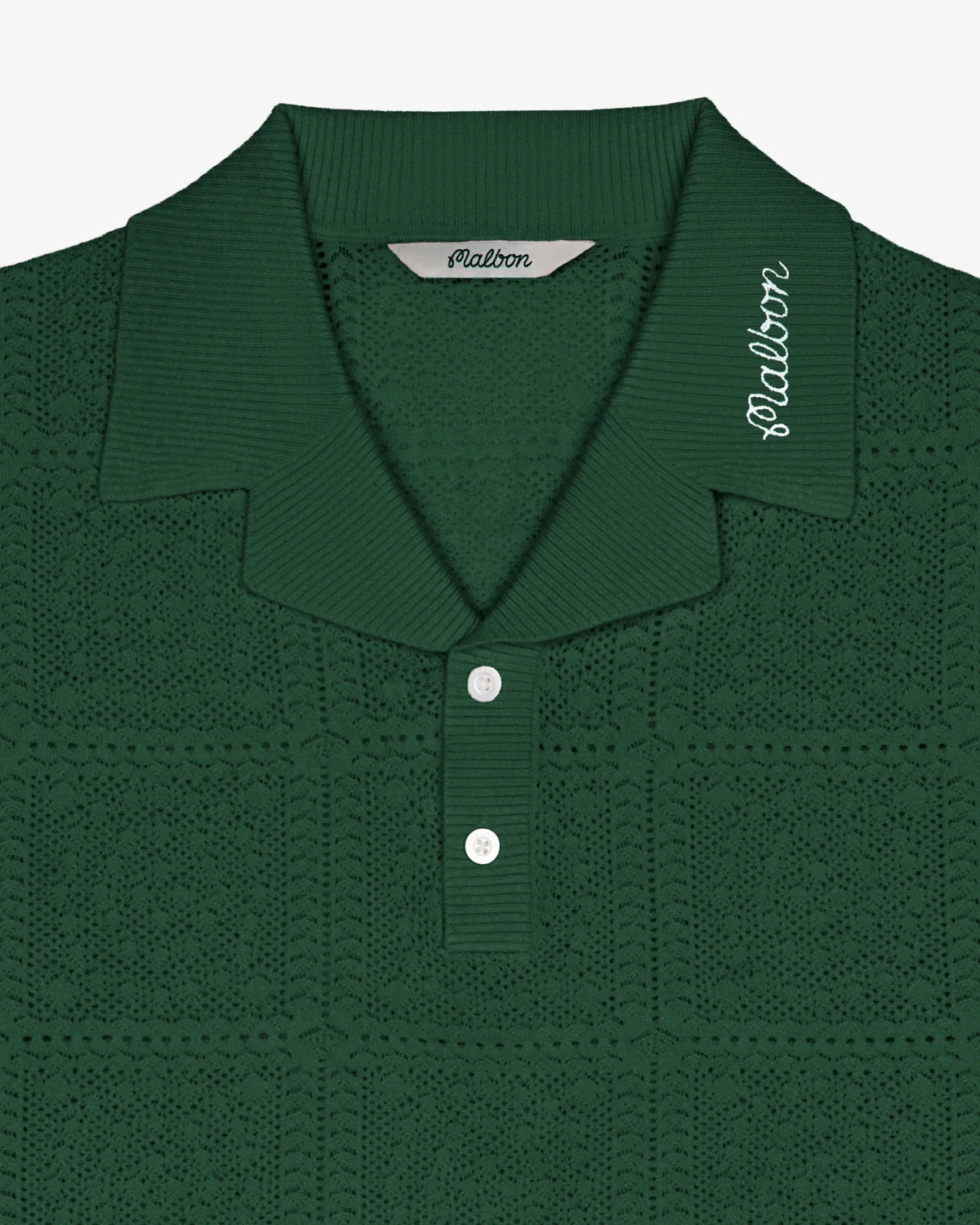 Malbon Resort Crochet Polo - Malbon
