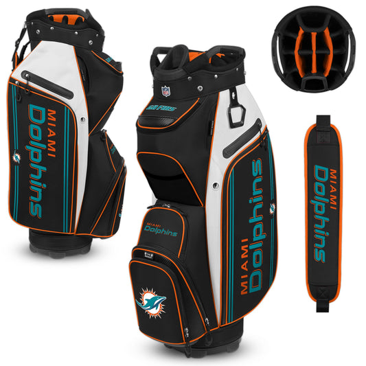 Miami Dolphins The Bucket III Cooler Cart Golf Bag |Team Effort - Team Effort