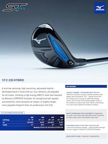 Mizuno ST - MAX 230 Hybrid - Right - Stiff