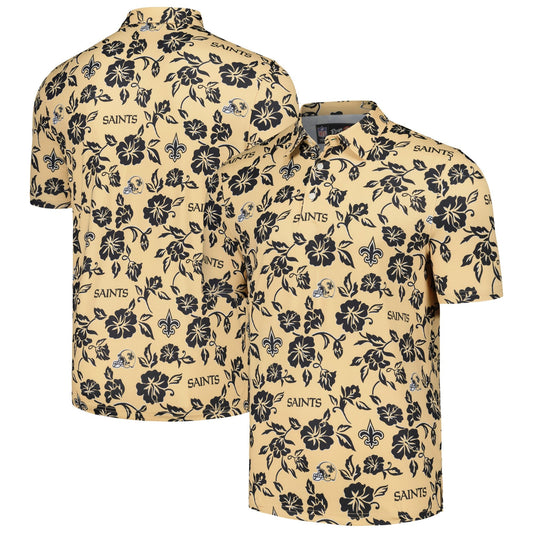 New Orleans Saints Golf Shirts and Polos - -