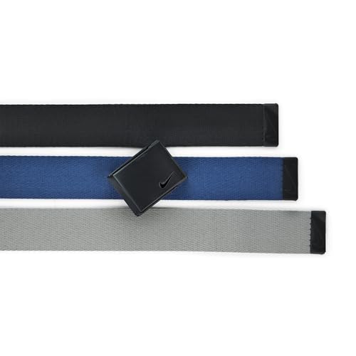 Nike Men's 3 Pack Golf Web Belt - Nike