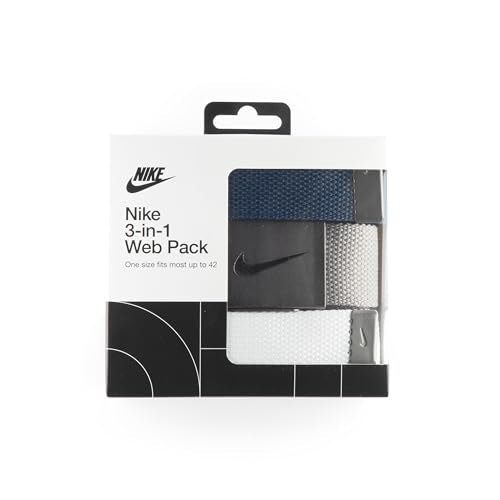 Nike Men's 3 Pack Golf Web Belt - Nike