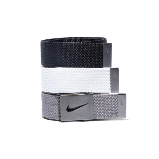 Nike Men's 3 Pack Golf Web Belt - Nike