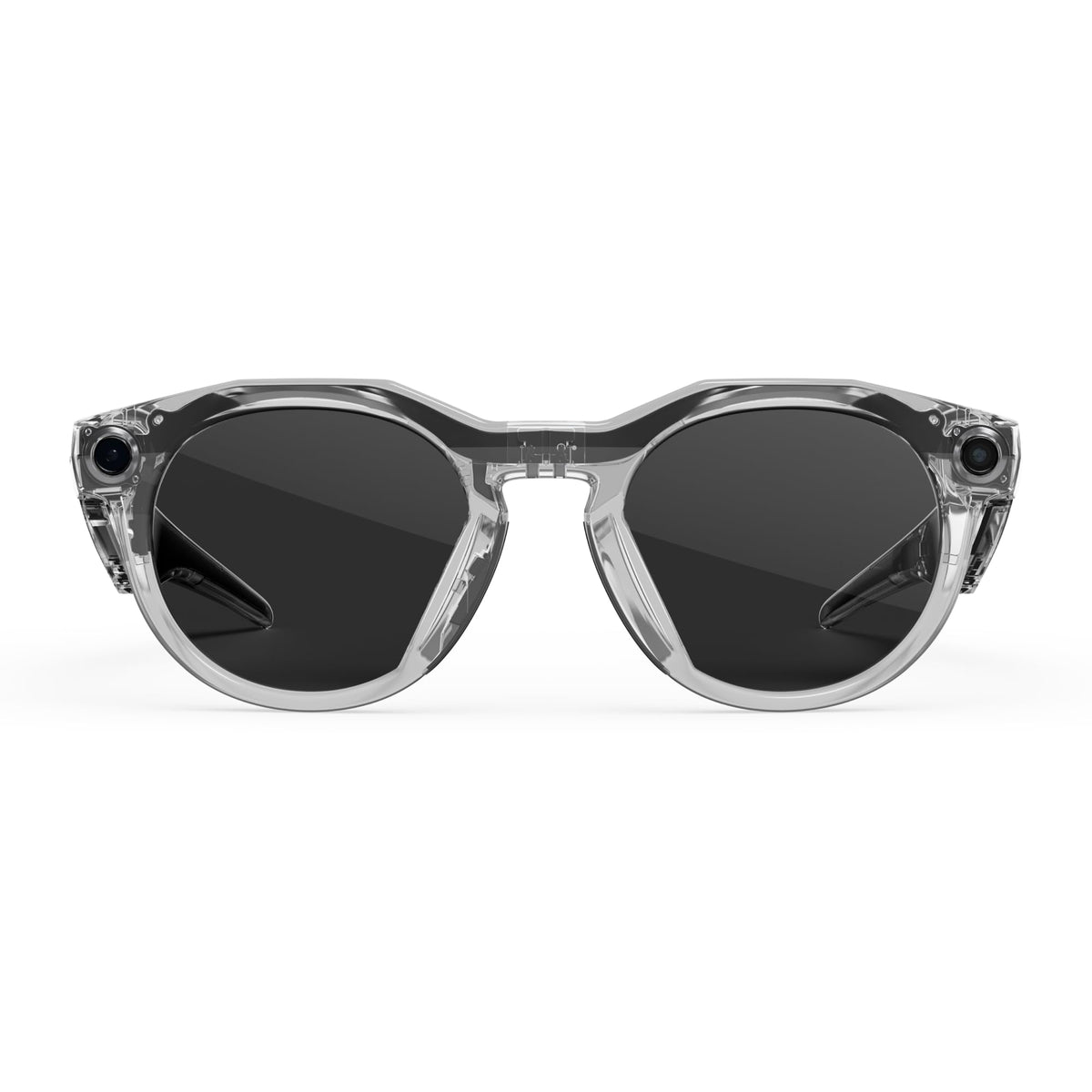Oakley | Meta HSTN - with Meta AI, Audio, Photo, Video Compatibility - Warm Grey, Prizm™ Ruby - Oakley